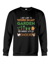 LIMITED EDITION - FARMER FUNNY CHICKENS - 80202P Crewneck Sweatshirt tile
