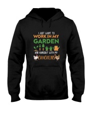 LIMITED EDITION - FARMER FUNNY CHICKENS - 80202P Hooded Sweatshirt tile