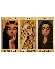 LIMITED EDITION - HIPPIE GIRL - POS90239TU1 17x11 Poster front