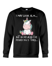 LIMITED EDITION - FUNNY UNICORN - 80104P Crewneck Sweatshirt tile