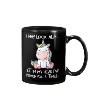 LIMITED EDITION - FUNNY UNICORN - 80104P Mug tile