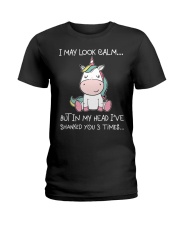 LIMITED EDITION - FUNNY UNICORN - 80104PP Ladies T-Shirt tile