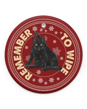 LIMITED EDITION - CAT LOVERS 11026A Circle ornament - single (porcelain) front