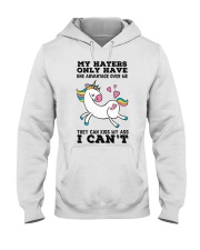 LIMITED EDITION - FUNNY UNICORN - 6848P Hooded Sweatshirt tile