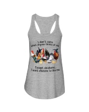 LIMITED EDITION - LOVE CHICKEN - 80435TU Ladies Flowy Tank tile