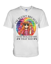 LIMITED EDITION - HIPPE GIRL - 9759A V-Neck T-Shirt tile