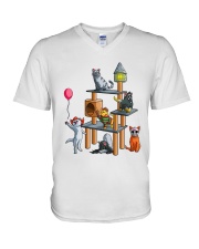 LIMITED EDITION - CAT LOVERS - 9801A V-Neck T-Shirt tile
