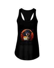 LIMITED EDITION - DACHSHUND - T SHIRT 7639J Ladies Flowy Tank tile