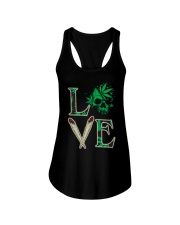 LIMITED EDITION - LOVE 420 SKULL T SHIRT 9383P Ladies Flowy Tank tile