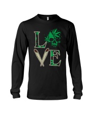 LIMITED EDITION - LOVE 420 SKULL T SHIRT 9383P Long Sleeve Tee tile