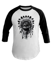 LIMITED EDITION - NATIVE SKULL T-SHIRT 8734K Baseball Tee tile