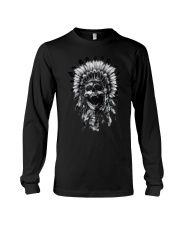 LIMITED EDITION - NATIVE SKULL T-SHIRT 8734K Long Sleeve Tee tile