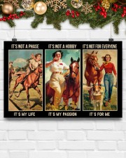 LIMITED EDITION - HORSE GIRL 11075A 17x11 Poster aos-poster-landscape-17x11-lifestyle-28