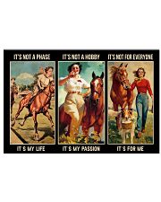 LIMITED EDITION - HORSE GIRL 11075A 17x11 Poster front