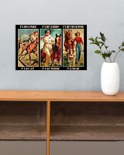 LIMITED EDITION - HORSE GIRL 11075A 17x11 Poster poster-landscape-17x11-lifestyle-24