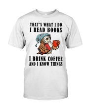 LIMITED EDITION - READING BOOK T-SHIRT 7134A Classic T-Shirt front