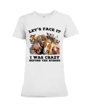 LIMITED EDITION - FARMER LOVE HORSES- 6887P Premium Fit Ladies Tee tile