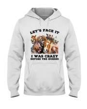 LIMITED EDITION - FARMER LOVE HORSES- 6887P Hooded Sweatshirt tile