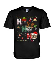 LIMITED EDITION - CAT LOVERS 10765A V-Neck T-Shirt tile