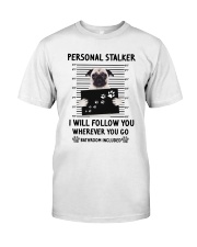 LIMITED EDITION - STALKER PUG - 9308P Premium Fit Mens Tee tile