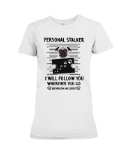 LIMITED EDITION - STALKER PUG - 9308P Premium Fit Ladies Tee tile