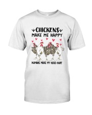LIMITED EDITION - FARMER LOVE CHICKENS - 80177P Premium Fit Mens Tee tile