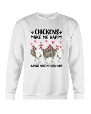 LIMITED EDITION - FARMER LOVE CHICKENS - 80177P Crewneck Sweatshirt tile