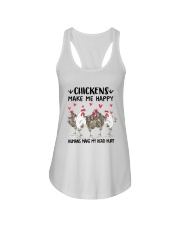 LIMITED EDITION - FARMER LOVE CHICKENS - 80177P Ladies Flowy Tank tile