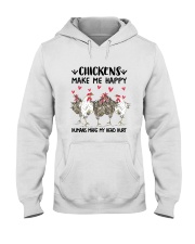 LIMITED EDITION - FARMER LOVE CHICKENS - 80177P Hooded Sweatshirt tile