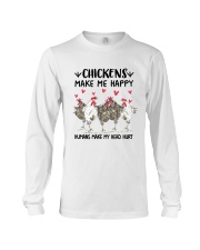 LIMITED EDITION - FARMER LOVE CHICKENS - 80177P Long Sleeve Tee tile