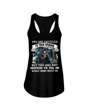 LIMITED EDITION - SKULL T SHIRT 9465A Ladies Flowy Tank tile