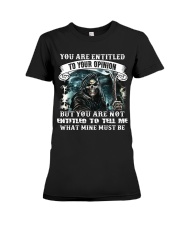 LIMITED EDITION - SKULL T SHIRT 9465A Premium Fit Ladies Tee tile