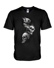 LIMITED EDITION - SKULL T-SHIRT 8622K V-Neck T-Shirt tile