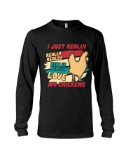 LIMITED EDITION - FARMER FUNNY CHICKEN - 6990P Long Sleeve Tee tile