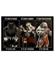 LIMITED EDITION - PITBULL BOXING LOVERS 11096A 17x11 Poster front