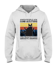 LIMITED EDITION - CAT LOVERS - 9903A Hooded Sweatshirt tile