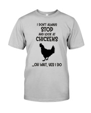 LIMITED EDITION - FARMER FUNNY CHICKEN - 6857P Classic T-Shirt tile