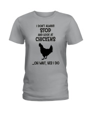 LIMITED EDITION - FARMER FUNNY CHICKEN - 6857P Ladies T-Shirt tile
