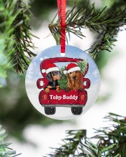 LIMITED EDITION - DACHSUND - 80233TU Circle ornament - single (porcelain) aos-circle-ornament-single-porcelain-lifestyles-07