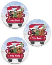 LIMITED EDITION - DACHSUND - 80233TU Circle Ornament (Porcelain) tile