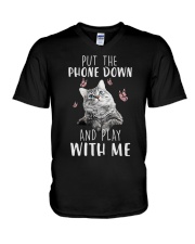 LIMITED EDITION - CAT LOVERS 9981A V-Neck T-Shirt tile