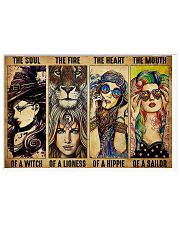 LIMITED EDITION - HIPPIE GIRL - POS90518A 17x11 Poster front