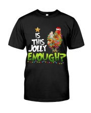 LIMITED EDITION - FARMER FUNNY CHICKENS - 80146P Classic T-Shirt front