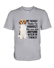 LIMITED EDITION - FARMER FUNNY CHICKEN 80281P V-Neck T-Shirt tile