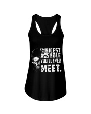 LIMITED EDITION - SKULL T SHIRT 10205A Ladies Flowy Tank tile