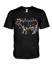 LIMITED EDITION - FARMER FUNNY COWS - 80166P V-Neck T-Shirt tile