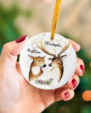 LIMITED EDITION - TO MY WIFE - 90126TU Circle ornament - single (porcelain) aos-circle-ornament-single-porcelain-lifestyles-09
