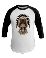 LIMITED EDITION - NATIVE SKULL T-SHIRT 8699K Baseball Tee tile