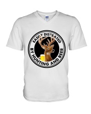 LIMITED EDITION - HUNTING T-SHIRT 6717TR V-Neck T-Shirt tile