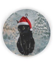 LIMITED EDITION - CAT LOVERS 10914A Circle Ornament (Wood tile